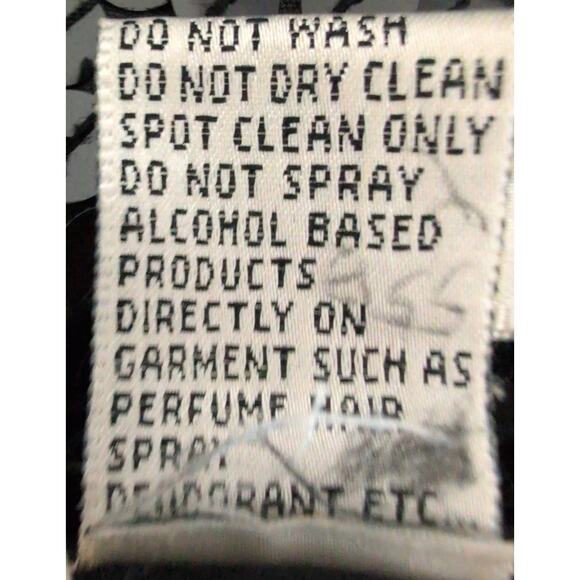 Vintage Y2K Sheer Backless Halter Dress 8P Bead Glam Cocktail Whimsigoth Grunge - Picture 8 of 8